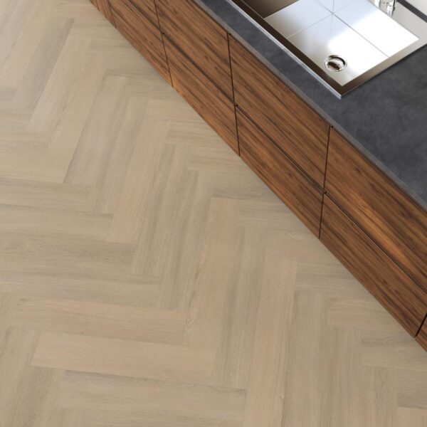Floorlife dryback PVC Visgraat Sutton warm beige 9030150419 - Afbeelding 5