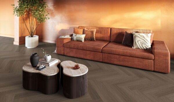 Floorlife click SRC PVC Visgraat YUP Fulham brown 6612261519 - Afbeelding 4