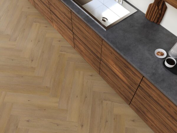 Floorlife dryback PVC Visgraat YUP Leyton dark oak 6411182319 - Afbeelding 3