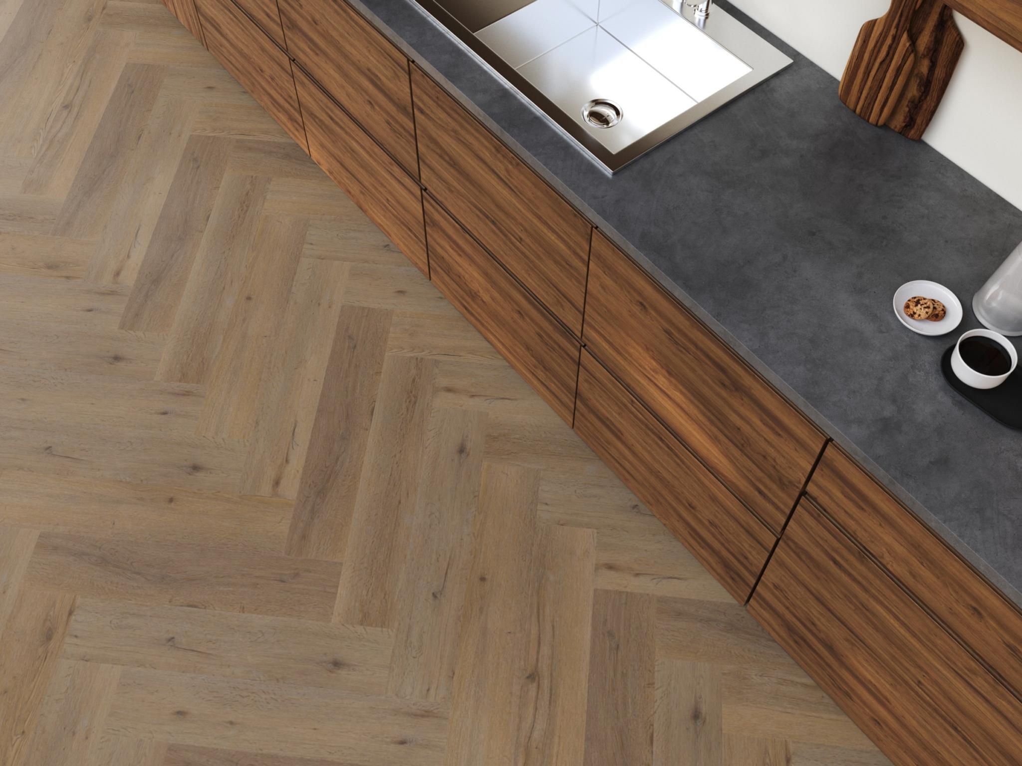 Floorlife dryback PVC Visgraat YUP Leyton smoky 6411182119 - Afbeelding 3