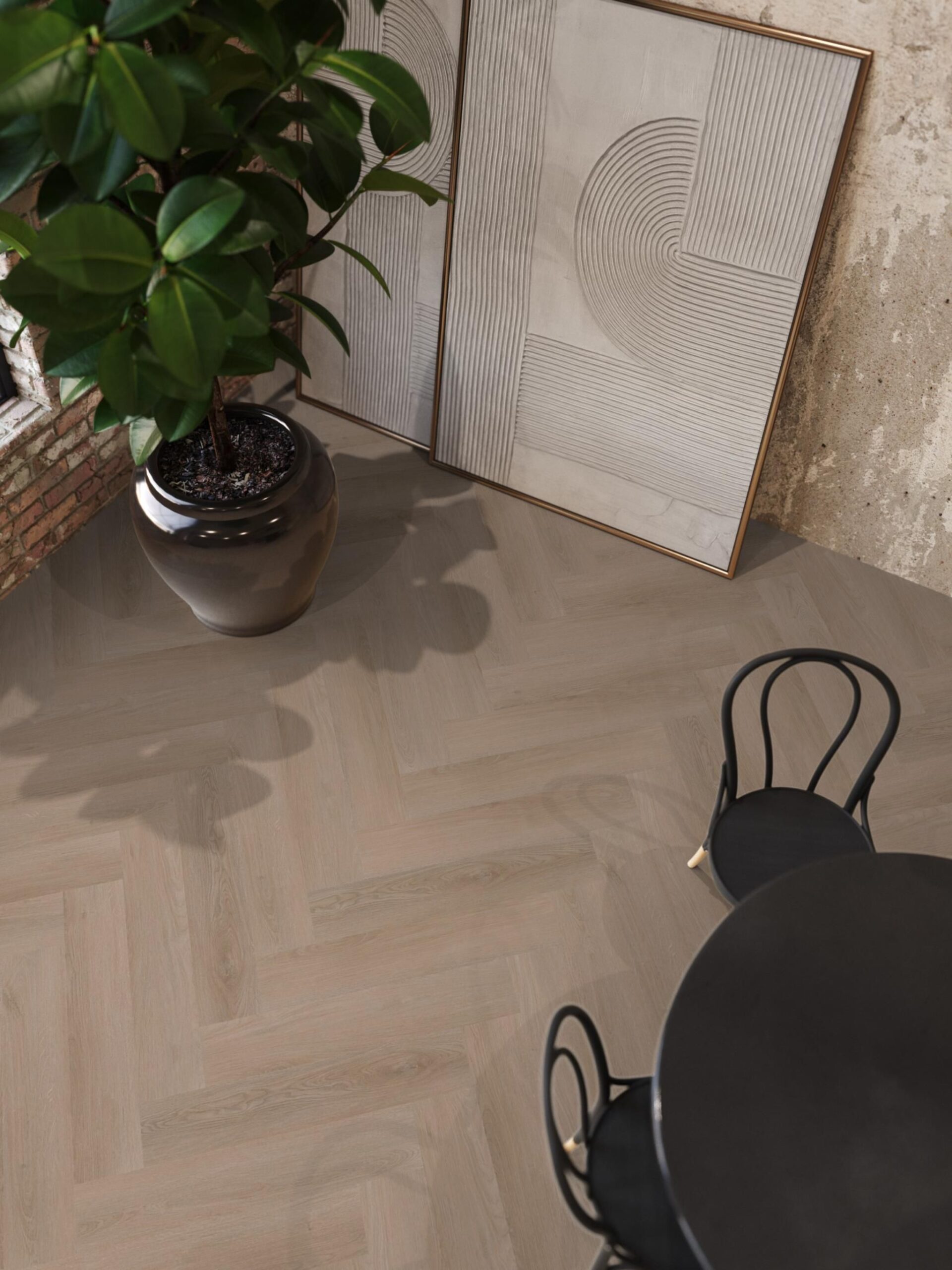 Floorlife click PVC Visgraat YUP Merton dark oak 6912761119 - Afbeelding 4